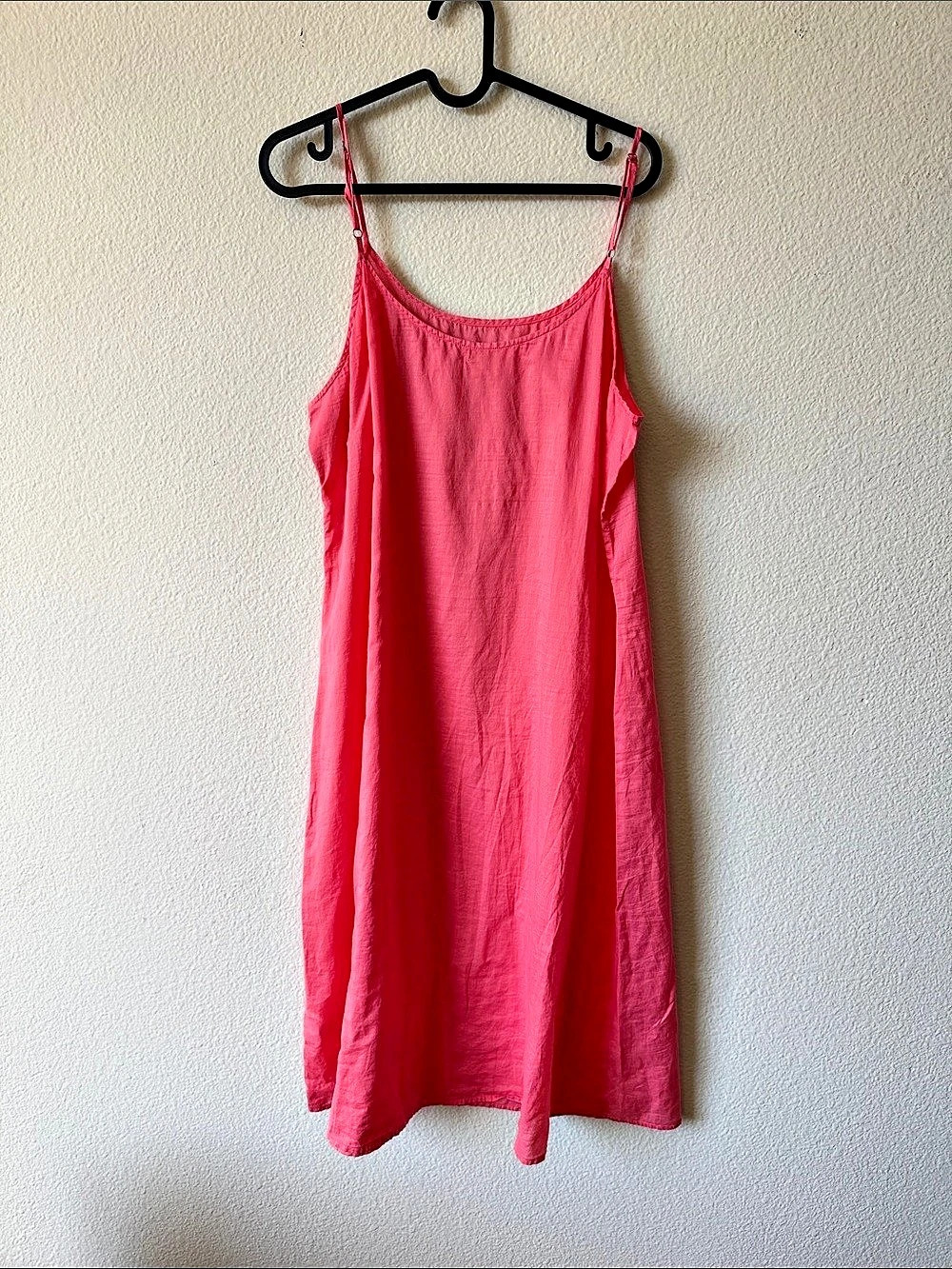 100% Cotton Coral Pink Swim Cover Up